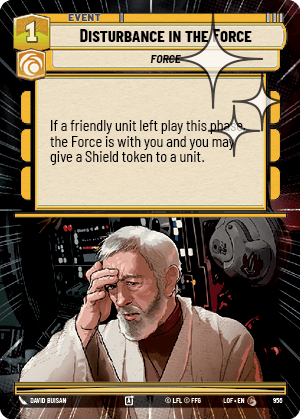 Disturbance in the Force