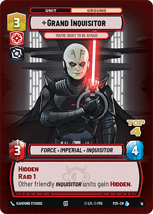 Grand Inquisitor — You're Right to Be Afraid