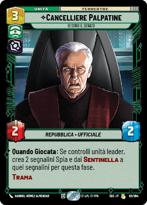 SEC-82 - ⟡Cancelliere Palpatine, IO SONO IL SENATO
