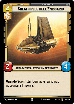 SEC-215 - Sheathipede dell'Emissario