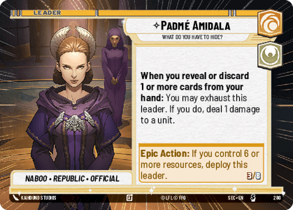 Padmé Amidala — What Do You Have to Hide?