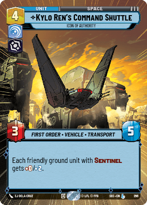 Kylo Ren's Command Shuttle — Icon of Authority