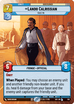 Lando Calrissian — Trust Me