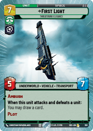 First Light — Threatening Elegance