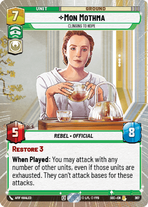 Mon Mothma — Clinging to Hope