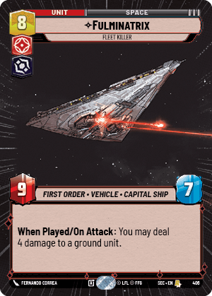 Fulminatrix — Fleet Killer