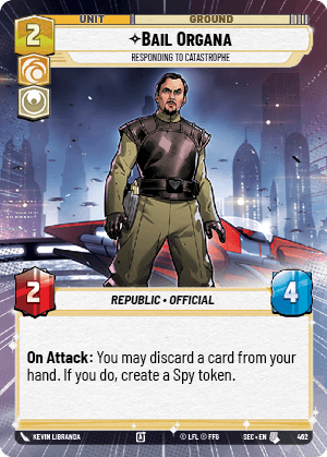 Bail Organa — Responding to Catastrophe