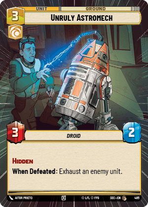 Unruly Astromech
