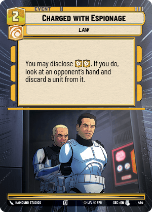 Charged with Espionage