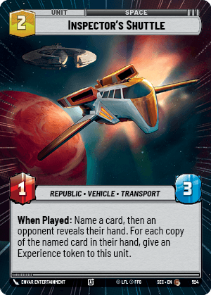 Inspector's Shuttle