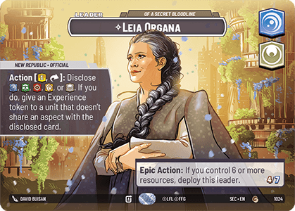 Leia Organa — Of A Secret Bloodline