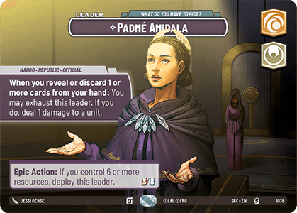 Padmé Amidala — What Do You Have to Hide?