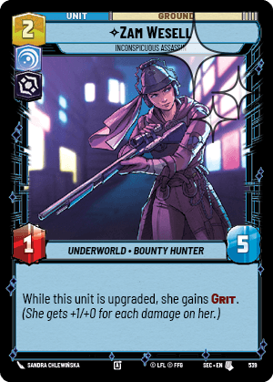 Zam Wesell — Inconspicuous Assassin