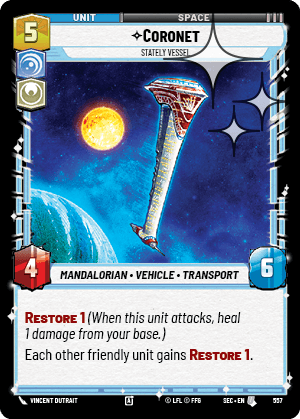 Coronet — Stately Vessel