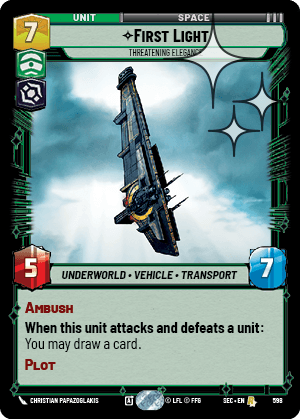 First Light — Threatening Elegance