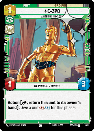 C-3PO — Anything I Might Do?
