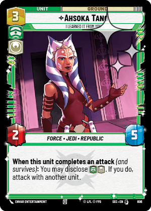 Ahsoka Tano — I Learned It from You