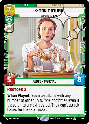 Mon Mothma — Clinging to Hope