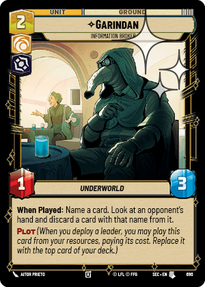 Garindan — Information Broker