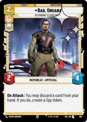 Bail Organa — Responding to Catastrophe