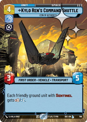 Kylo Ren's Command Shuttle — Icon of Authority