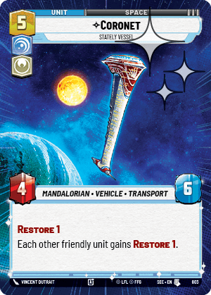 Coronet — Stately Vessel