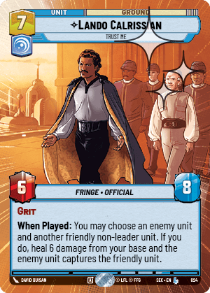 Lando Calrissian — Trust Me