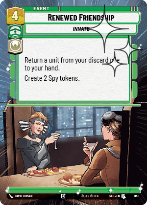 Renewed Friendship