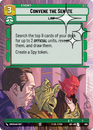 Convene the Senate