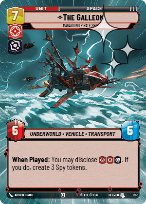 The Galleon — Marauding Pirate Ship