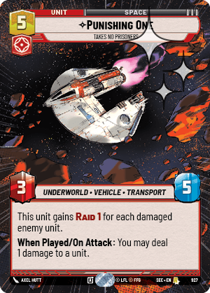 Punishing One — Takes No Prisoners