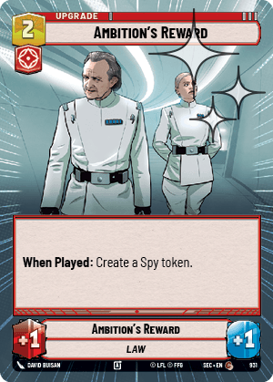 Ambition's Reward