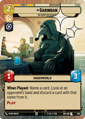 Garindan — Information Broker