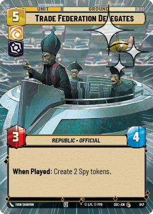 Trade Federation Delegates