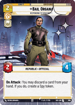 Bail Organa — Responding to Catastrophe