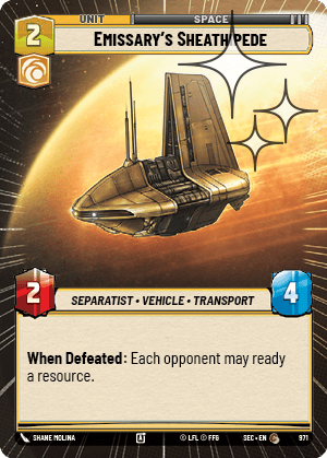 Emissary's Sheathipede