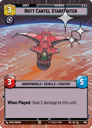Hutt Cartel Starfighter