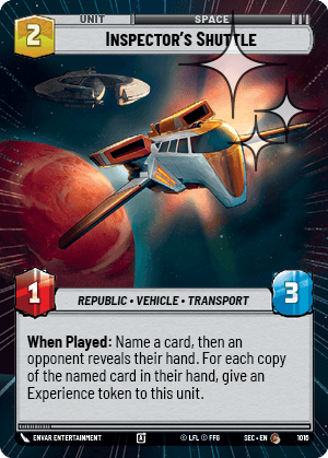 Inspector's Shuttle
