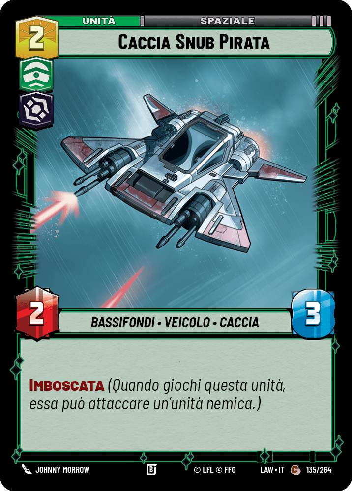 LAW-135 - Caccia Snub Pirata