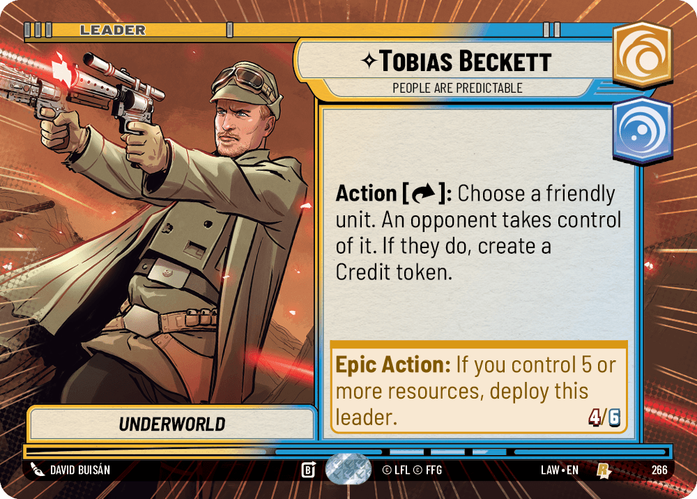 Tobias Beckett — People are Predictable