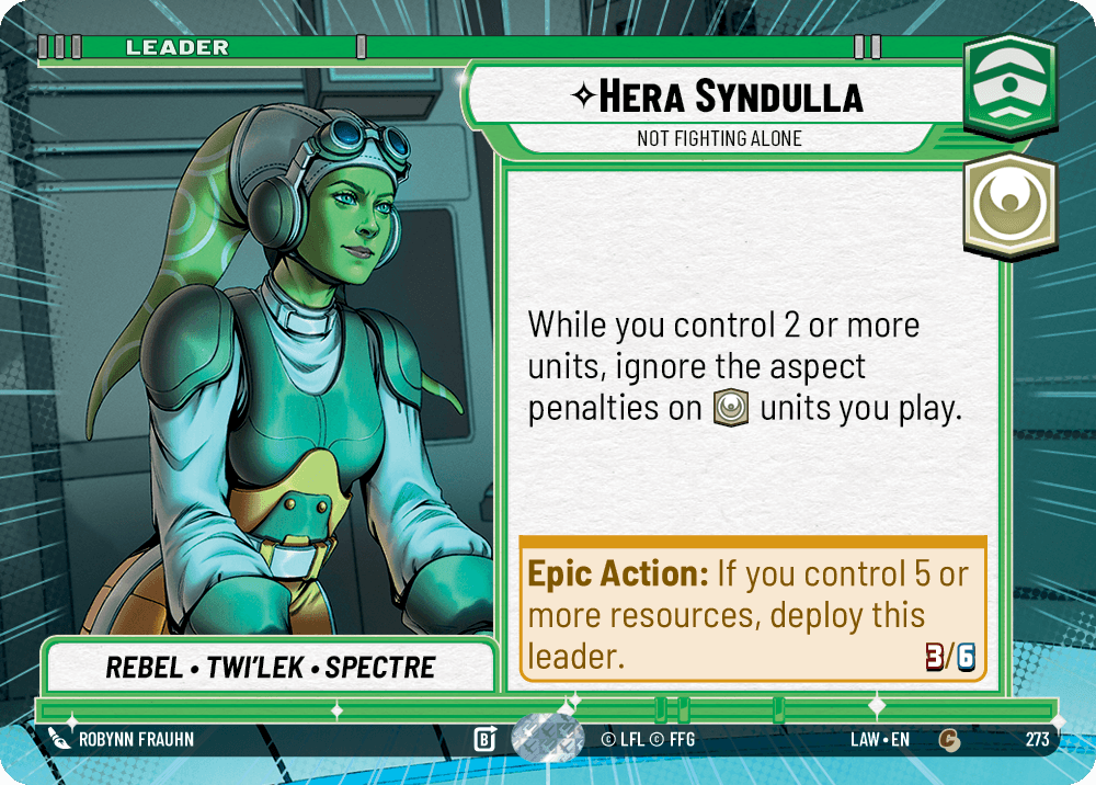 Hera Syndulla — Not Fighting Alone