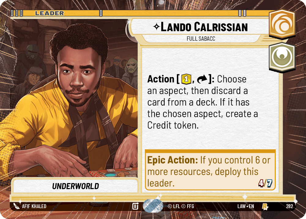 Lando Calrissian — Full Sabacc