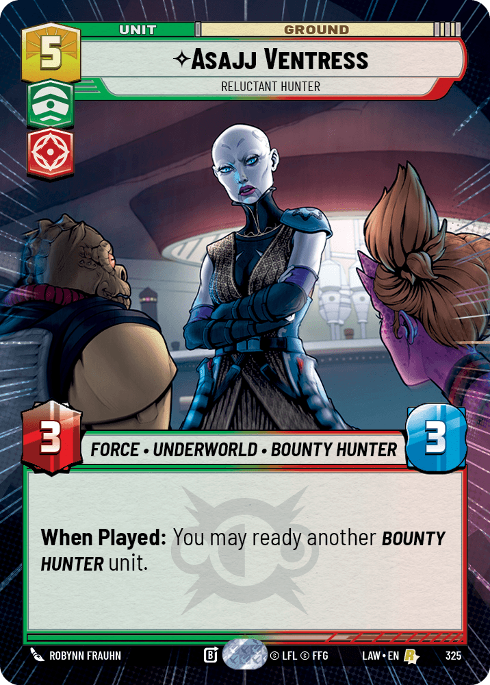 Asajj Ventress — Reluctant Hunter
