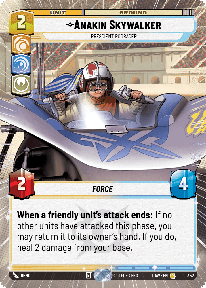 Anakin Skywalker — Prescient Podracer
