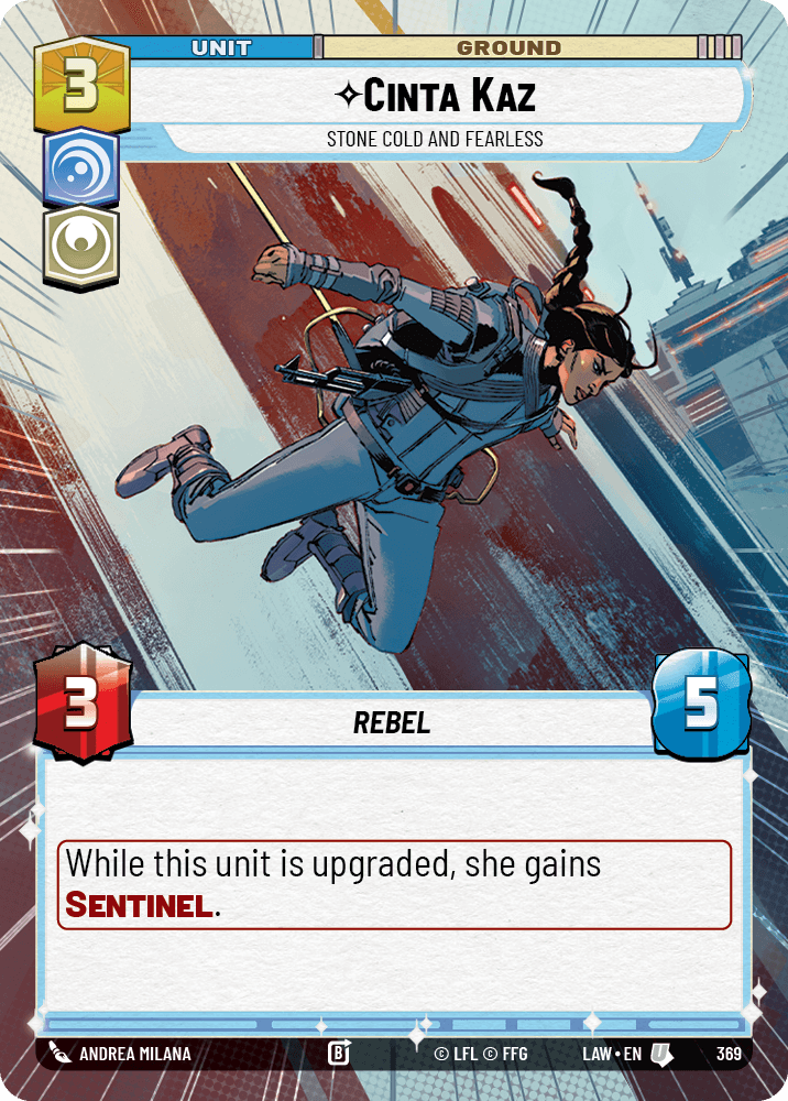 Cinta Kaz — Stone Cold and Fearless