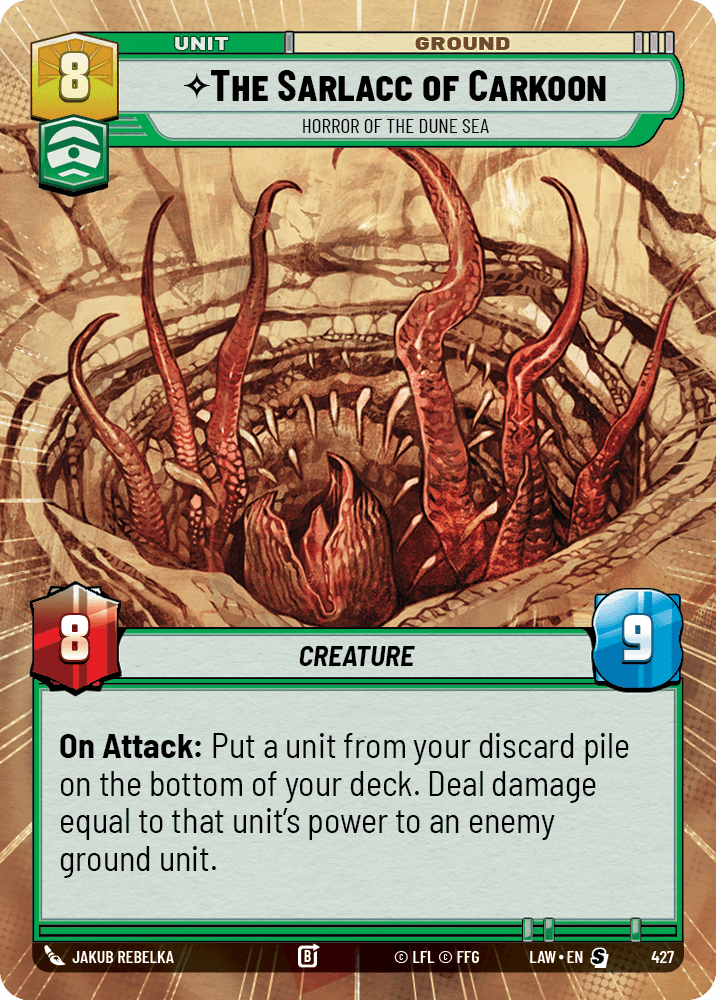 The Sarlacc of Carkoon — Horror of the Dune Sea