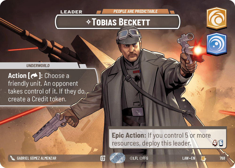 Tobias Beckett — People are Predictable