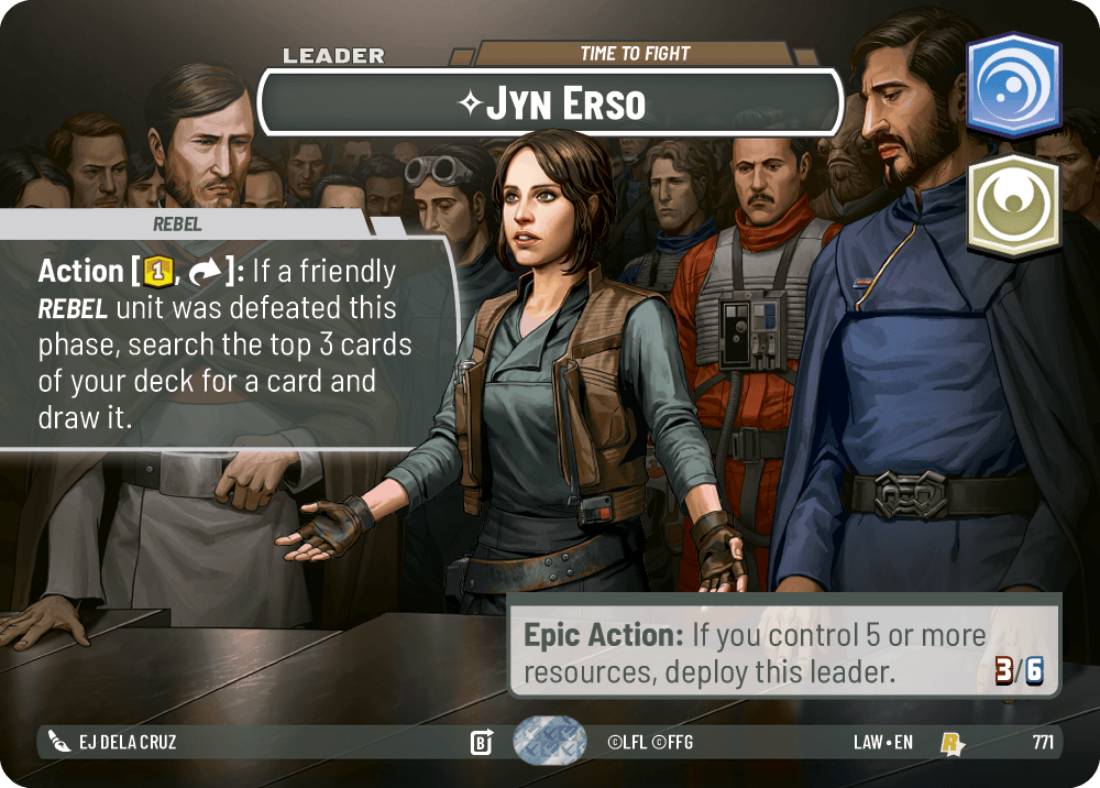 Jyn Erso — Time to Fight