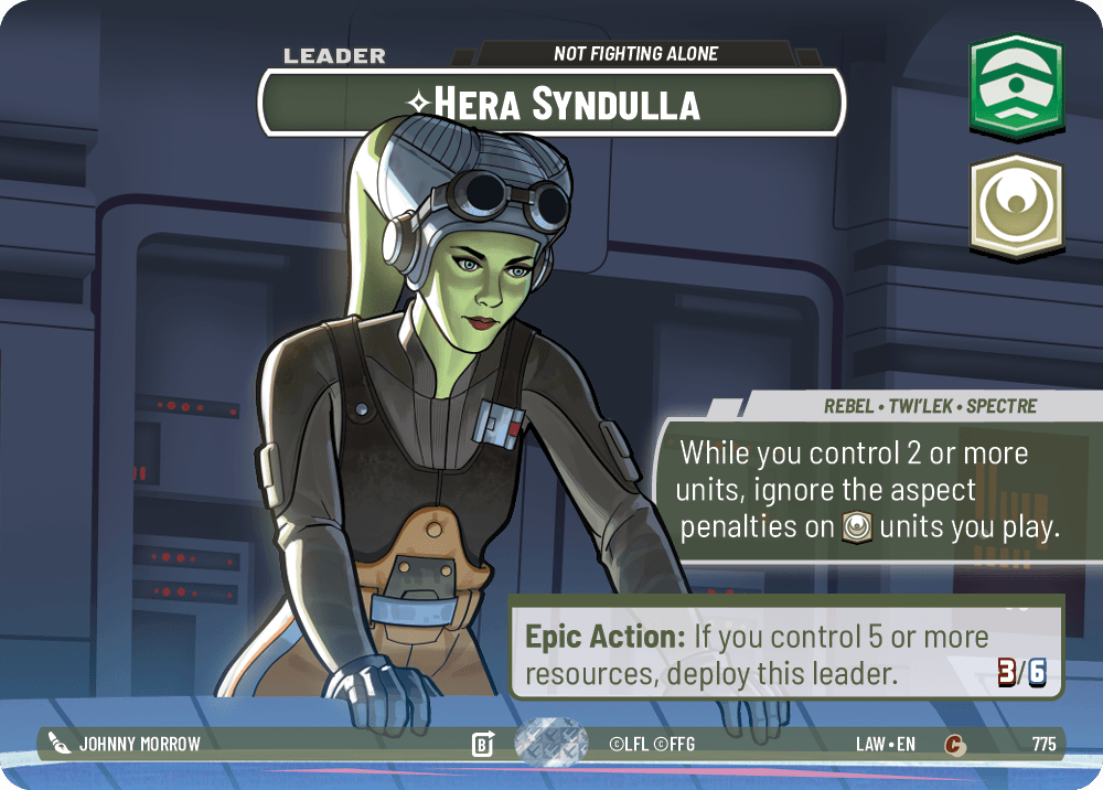 Hera Syndulla — Not Fighting Alone