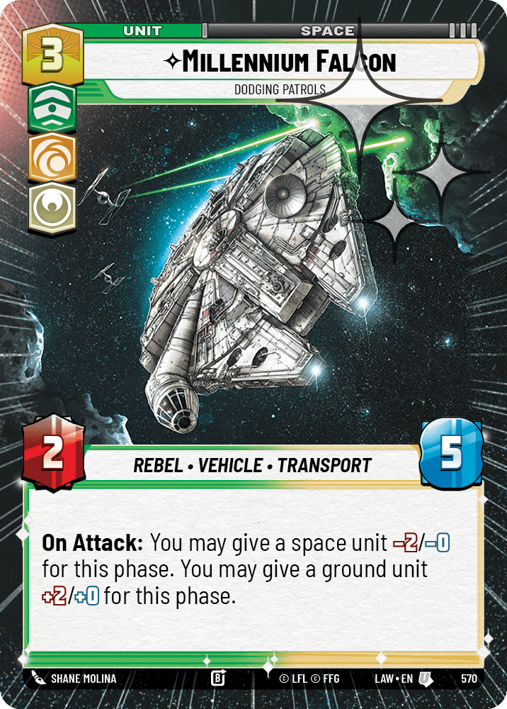Millennium Falcon — Dodging Patrols